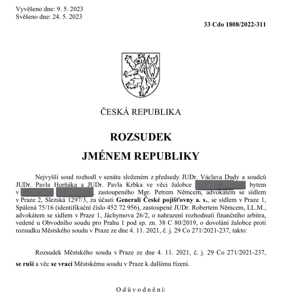 Neplatné životní pojištění